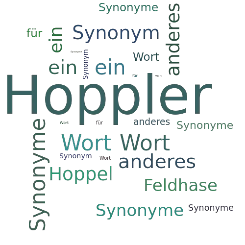 Ein anderes Wort für Hoppler - Synonym Hoppler