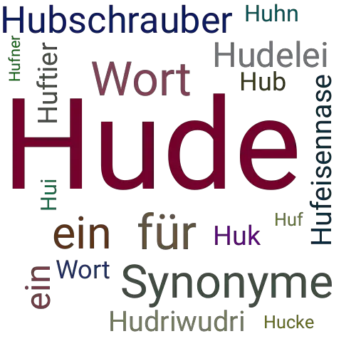 Ein anderes Wort für Hude - Synonym Hude