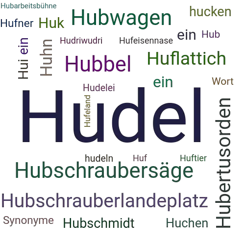 Ein anderes Wort für Hudel - Synonym Hudel
