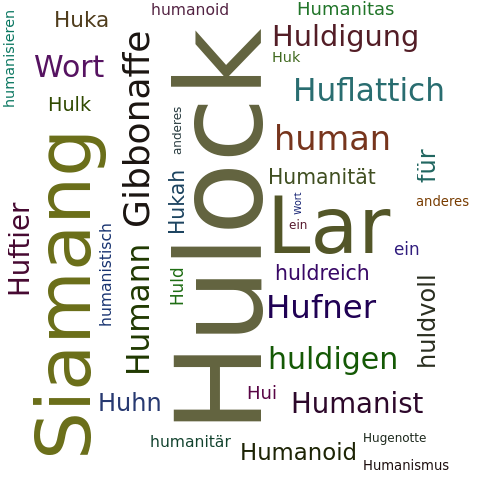Ein anderes Wort für Hulock - Synonym Hulock