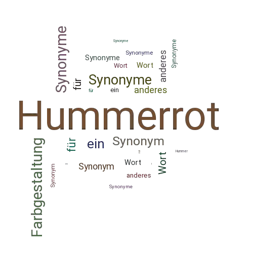Ein anderes Wort für Hummerrot - Synonym Hummerrot