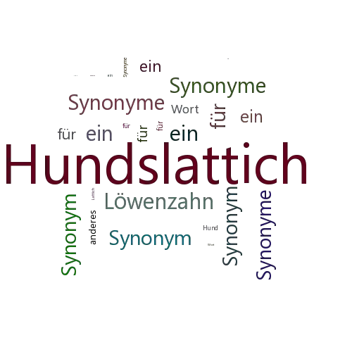 Ein anderes Wort für Hundslattich - Synonym Hundslattich