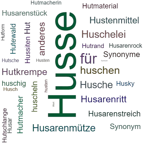Ein anderes Wort für Husse - Synonym Husse