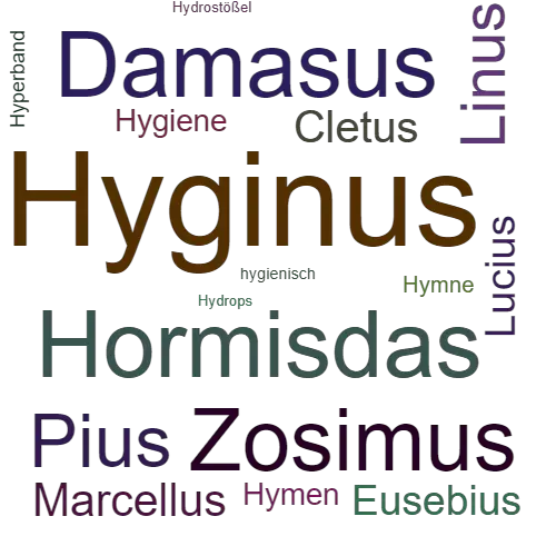 Ein anderes Wort für Hyginus - Synonym Hyginus