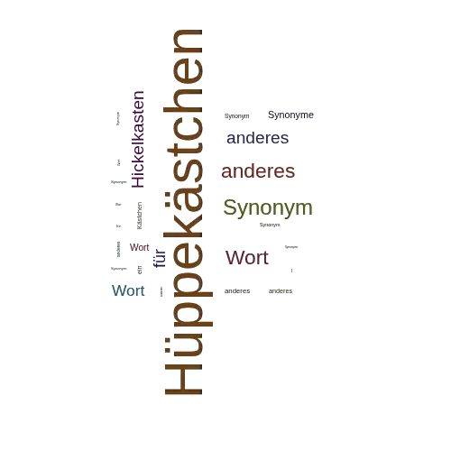 Ein anderes Wort für Hüppekästchen - Synonym Hüppekästchen