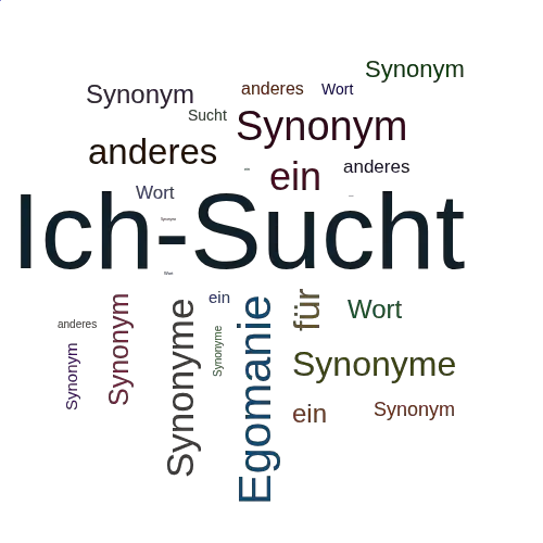 Ein anderes Wort für Ich-Sucht - Synonym Ich-Sucht