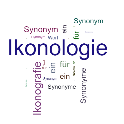 Ein anderes Wort für Ikonologie - Synonym Ikonologie