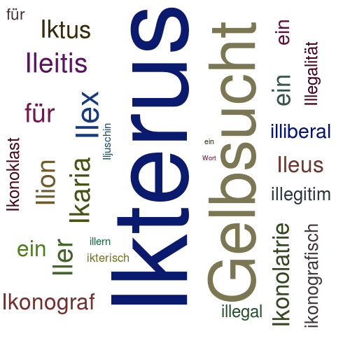 Ein anderes Wort für Ikterus - Synonym Ikterus