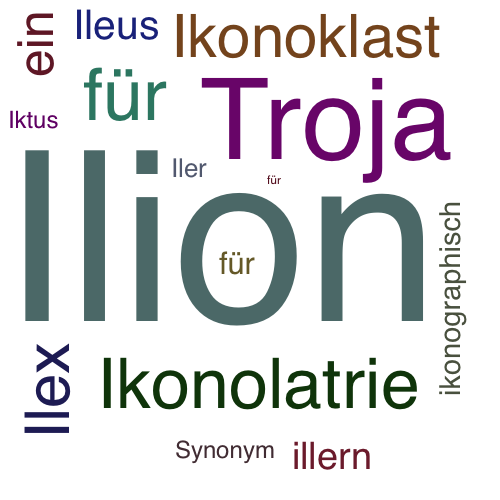 Ein anderes Wort für Ilion - Synonym Ilion