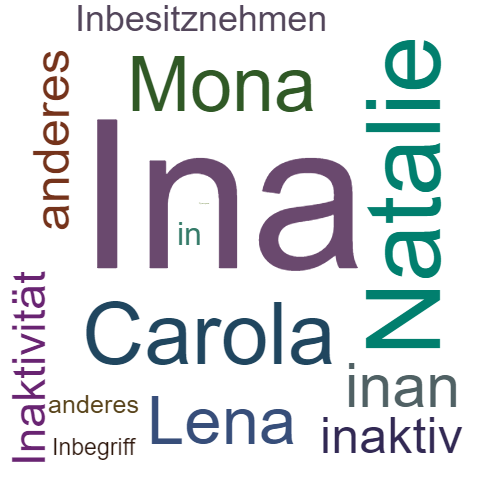 Ein anderes Wort für Ina - Synonym Ina