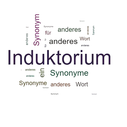 Ein anderes Wort für Induktorium - Synonym Induktorium