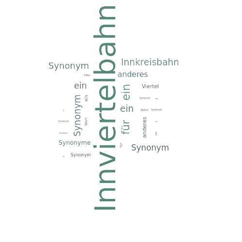 Ein anderes Wort für Innviertelbahn - Synonym Innviertelbahn