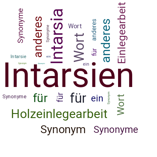 Ein anderes Wort für Intarsien - Synonym Intarsien