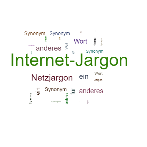 Ein anderes Wort für Internet-Jargon - Synonym Internet-Jargon
