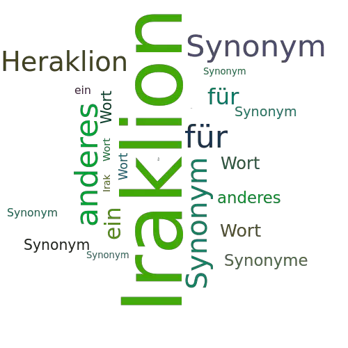 Ein anderes Wort für Iraklion - Synonym Iraklion