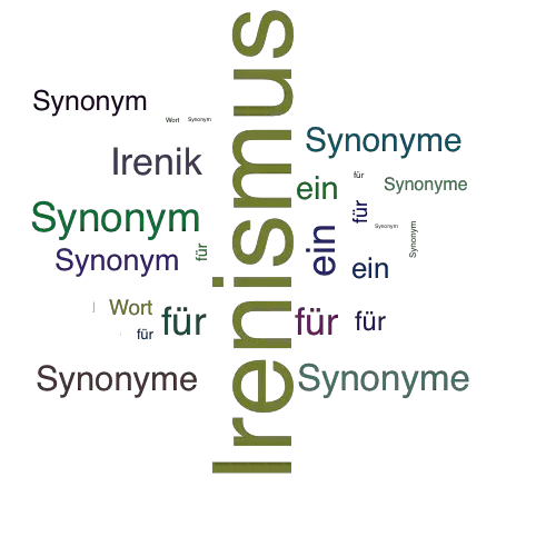 Ein anderes Wort für Irenismus - Synonym Irenismus
