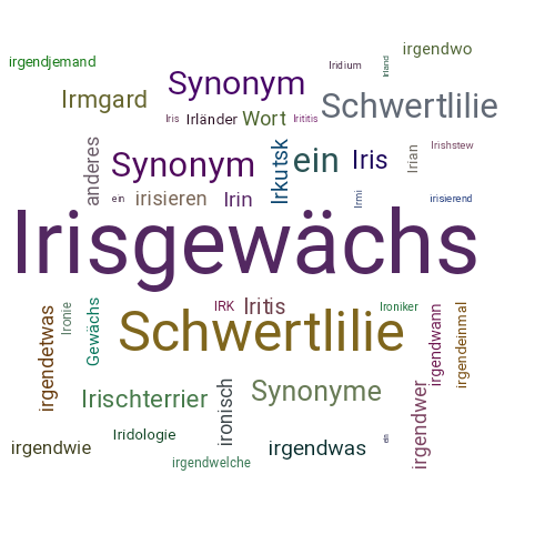 Ein anderes Wort für Irisgewächs - Synonym Irisgewächs