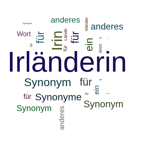 Ein anderes Wort für Irländerin - Synonym Irländerin