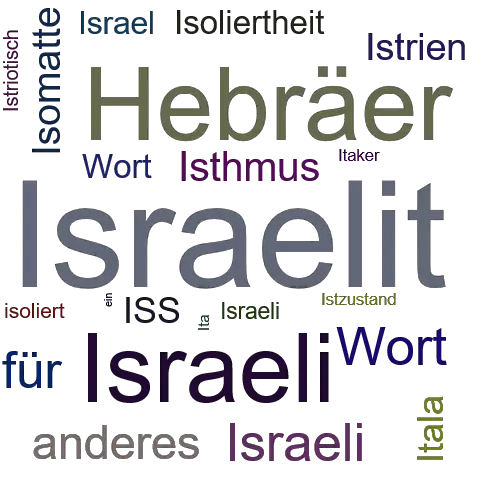 Ein anderes Wort für Israelit - Synonym Israelit