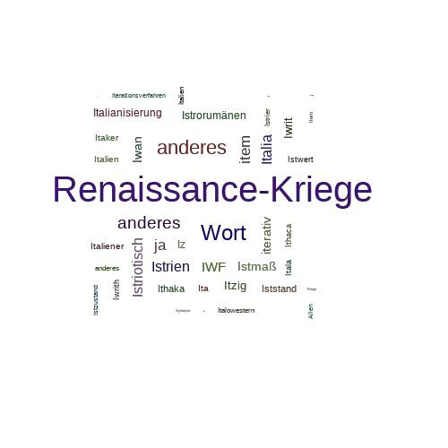 Ein anderes Wort für Italienkriege - Synonym Italienkriege
