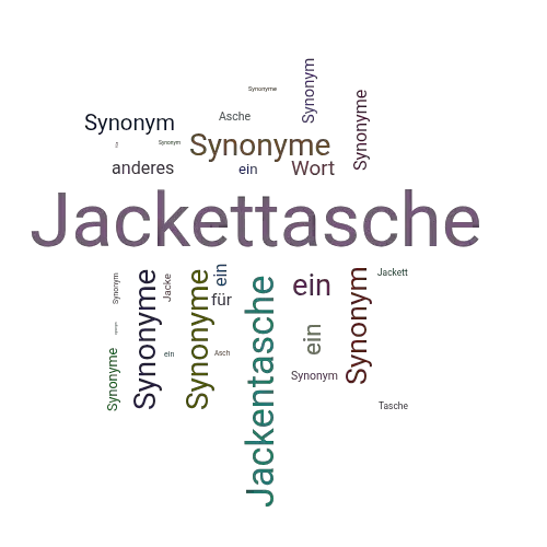 Ein anderes Wort für Jackettasche - Synonym Jackettasche