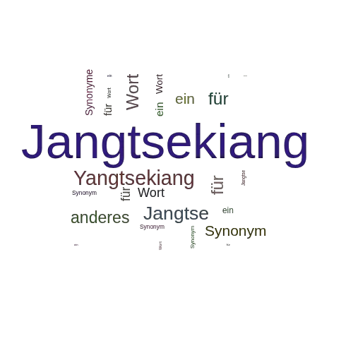 Ein anderes Wort für Jangtsekiang - Synonym Jangtsekiang