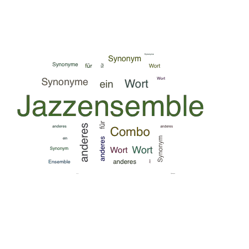 Ein anderes Wort für Jazzensemble - Synonym Jazzensemble