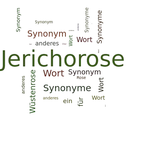 Ein anderes Wort für Jerichorose - Synonym Jerichorose