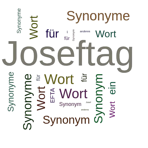 Ein anderes Wort für Joseftag - Synonym Joseftag