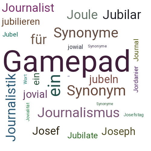 Ein anderes Wort für Joypad - Synonym Joypad