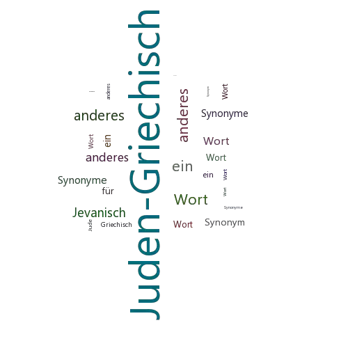 Ein anderes Wort für Juden-Griechisch - Synonym Juden-Griechisch