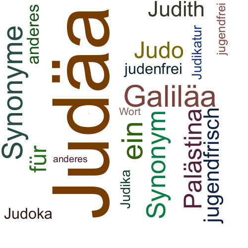 Ein anderes Wort für Judäa - Synonym Judäa