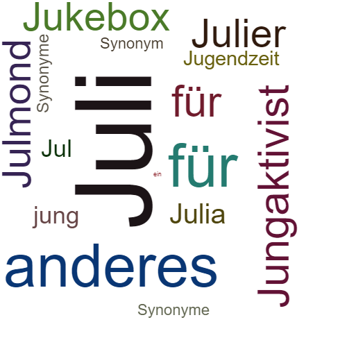 Ein anderes Wort für Julei - Synonym Julei