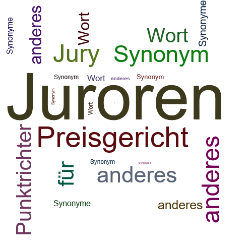 Ein anderes Wort für Juroren - Synonym Juroren