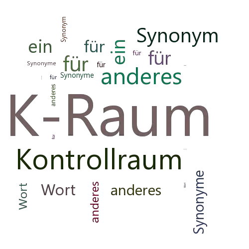 Ein anderes Wort für K-Raum - Synonym K-Raum
