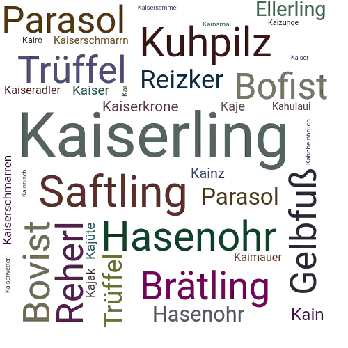 Ein anderes Wort für Kaiserling - Synonym Kaiserling