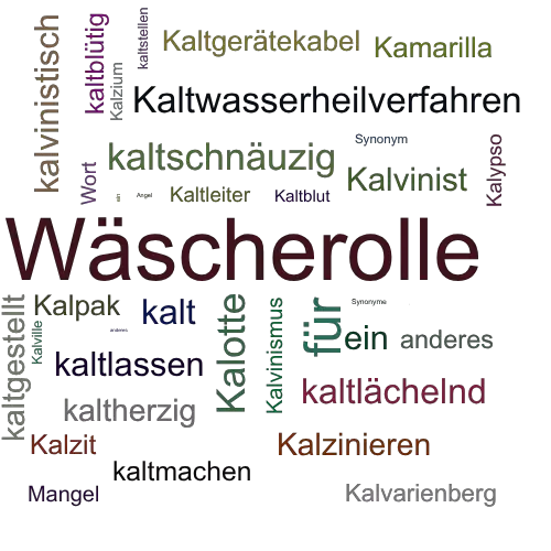 Ein anderes Wort für Kaltmangel - Synonym Kaltmangel