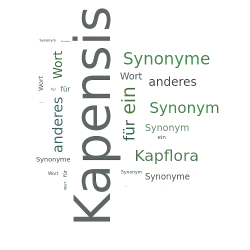 Ein anderes Wort für Kapensis - Synonym Kapensis