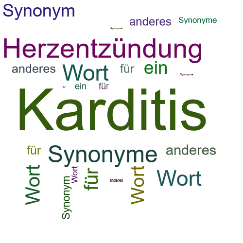 Ein anderes Wort für Karditis - Synonym Karditis