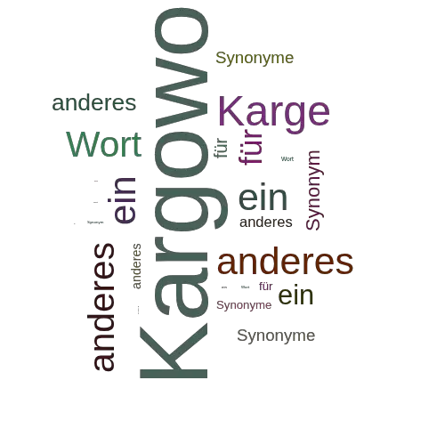 Ein anderes Wort für Kargowo - Synonym Kargowo
