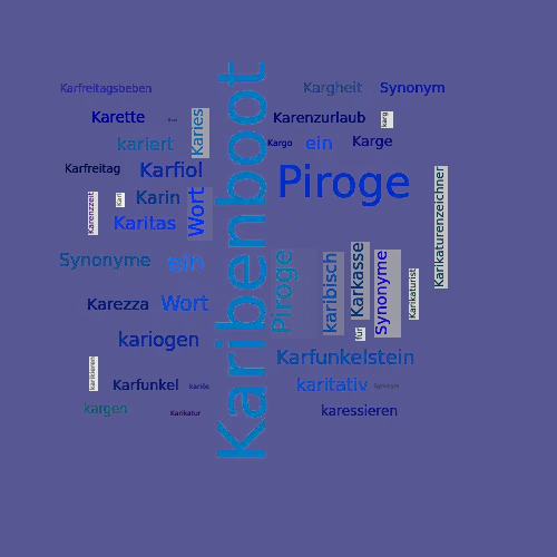 Ein anderes Wort für Karibenboot - Synonym Karibenboot
