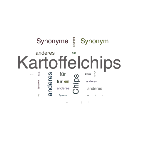 Ein anderes Wort für Kartoffelchips - Synonym Kartoffelchips