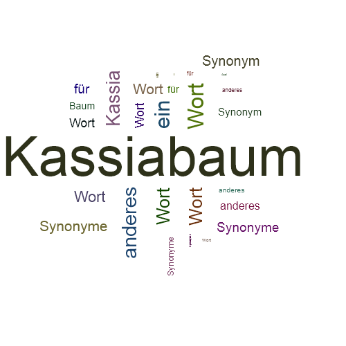 Ein anderes Wort für Kassiabaum - Synonym Kassiabaum
