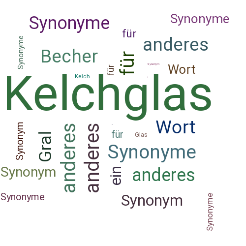Ein anderes Wort für Kelchglas - Synonym Kelchglas