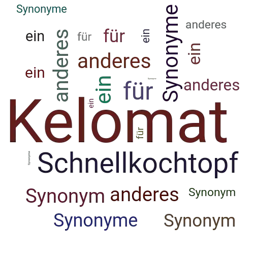 Ein anderes Wort für Kelomat - Synonym Kelomat