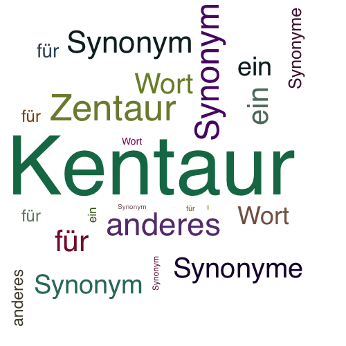 Ein anderes Wort für Kentaur - Synonym Kentaur