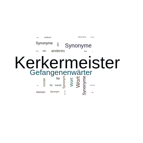Ein anderes Wort für Kerkermeister - Synonym Kerkermeister