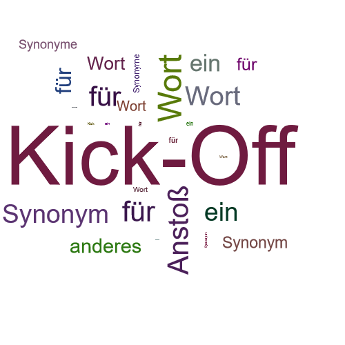 Ein anderes Wort für Kick-Off - Synonym Kick-Off