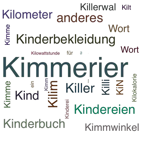 Ein anderes Wort für Kimmerer - Synonym Kimmerer