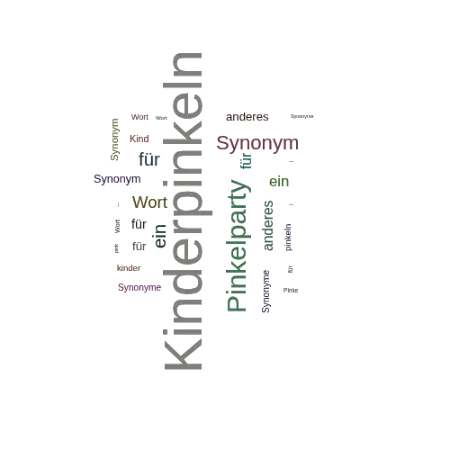 Ein anderes Wort für Kinderpinkeln - Synonym Kinderpinkeln